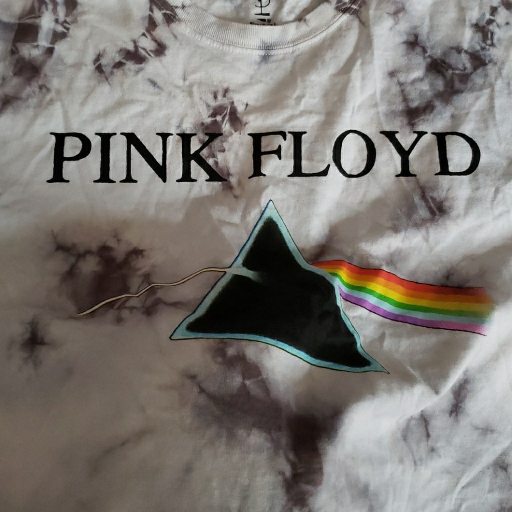 Pink floyd crop top
